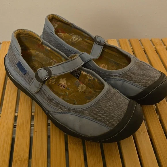 Keen ice blue suede Mary Janes - Picture 2 of 8